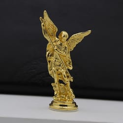 saint michael archangel statue guardian figurine for home decor and spiritual protection