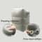Inflatable Airplane Footrest Pillow For Kids Adults Travel Leg Support Cushion 2