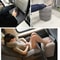 Inflatable Airplane Footrest Pillow For Kids Adults Travel Leg Support Cushion 3