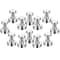 StrongHold Neodymium Magnets Pin Set Heavy Duty Magnetic Push Pins For Fridge Office Whiteboard 5