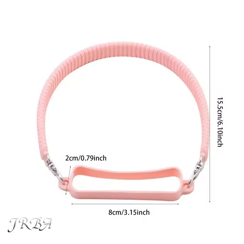 Universal Silicone Water Bottle Carrier Handle for Bottles with Comfortable Grip Strap
