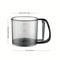 Transparent Flour Sifter with Hand Press Design for Smooth Baking and Powdered Sugar Dusting