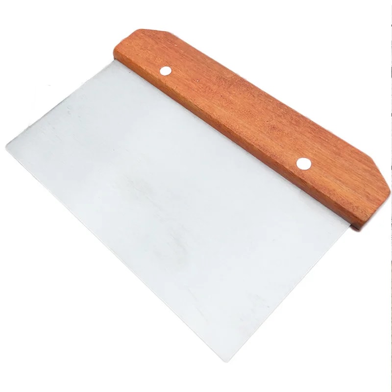 Precision Stainless Steel Dough Scraper Pastry Cutter With Measuring Scale 4