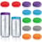 Silicone Soda Can Lid Pack Leakproof Beverage Sealer For Soda Beer Sparkling Drinks 2