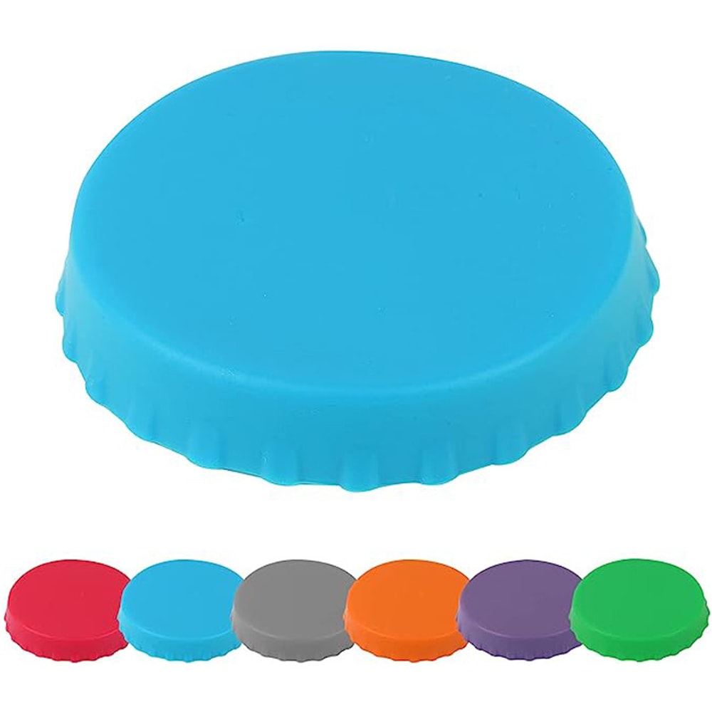 Silicone Soda Can Lid Pack Leakproof Beverage Sealer For Soda Beer Sparkling Drinks 5