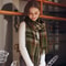 Highland Plaid Winter Scarf For Women Soft Tartan Scarf Long Wrap Shawl 3