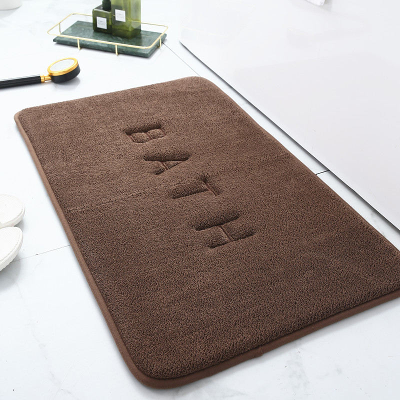CloudSoft Memory Foam Bath Mat Super Absorbent Bath Mat With Non Slip Backing For Bathroom Kitchen 6