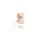 Teddy Bear Silicone Straw Cover for Stanley Cup 10mm Reusable Straw Dust Cap