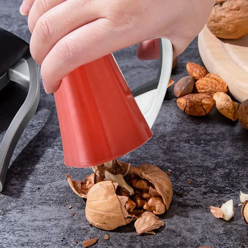 Premium Zinc Alloy Nutcracker Pliers for Walnut, Pecan & Hazelnut Shelling