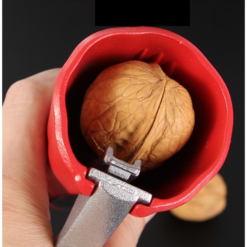 Premium Zinc Alloy Nutcracker Pliers for Walnut, Pecan & Hazelnut Shelling