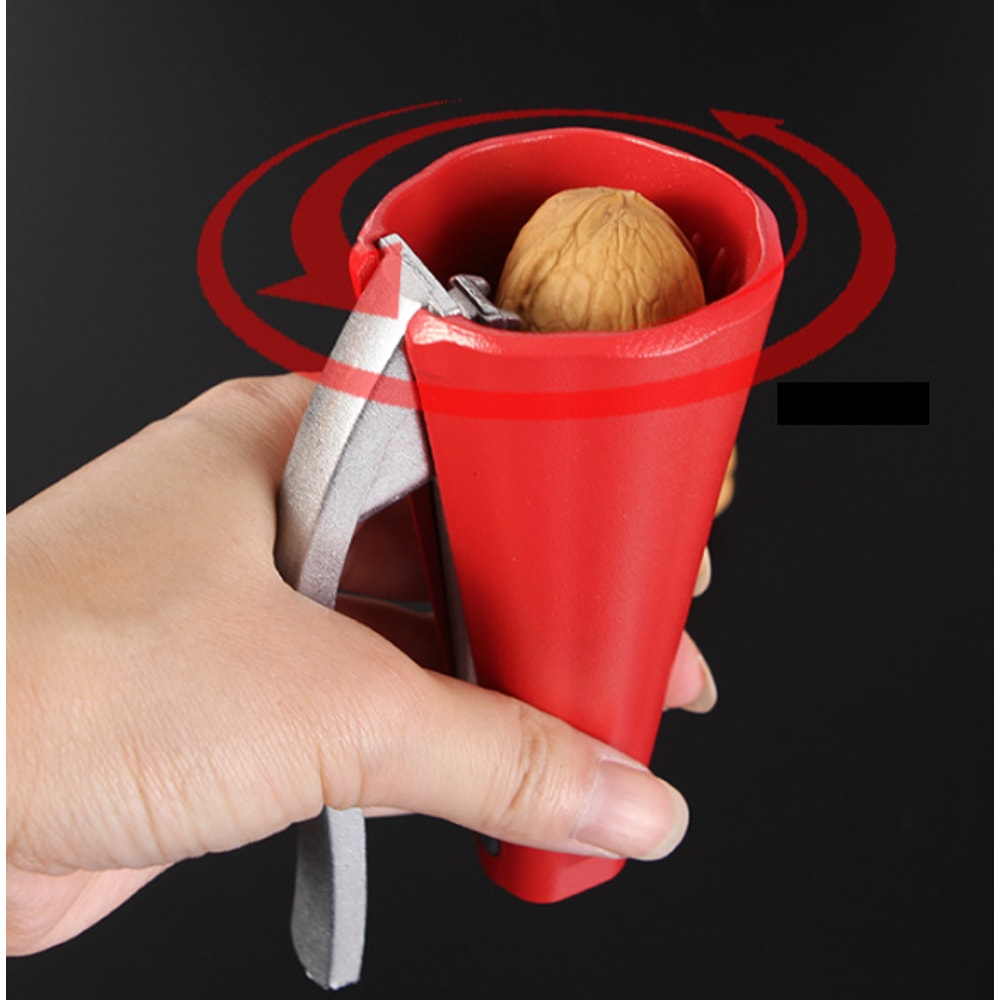 Premium Zinc Alloy Nutcracker Pliers for Walnut, Pecan & Hazelnut Shelling