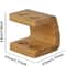 Bamboo Electric Toothbrush Holder Organizer With Multi Slots For Bathroom Countertops 4