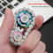 GearFlow Metal Fidget Spinner Desk Toy for Stress Relief, Focus & Office Decor