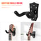 Wall Mount Guitar Hanger Stand with Non Slip Hook for Acoustic Electric Guitar Bass & Ukulele