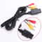 Retro AV Cable for Nintendo , GameCube & SNES FT RCA Composite TV Connection Cord