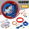 Car Amplifier Wiring Kit Gauge Audio Cable Set With AMP Fuse For Subwoofer Systems 2