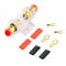 Car Amplifier Wiring Kit Gauge Audio Cable Set With AMP Fuse For Subwoofer Systems 4