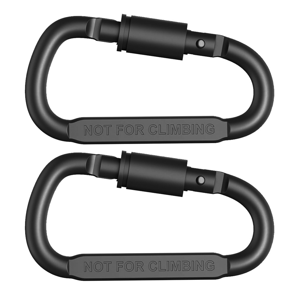 AdventureLock Aluminum Carabiner Clip Set For Keys Gear Everyday Carry 1