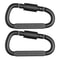 AdventureLock Aluminum Carabiner Clip Set For Keys Gear Everyday Carry 1