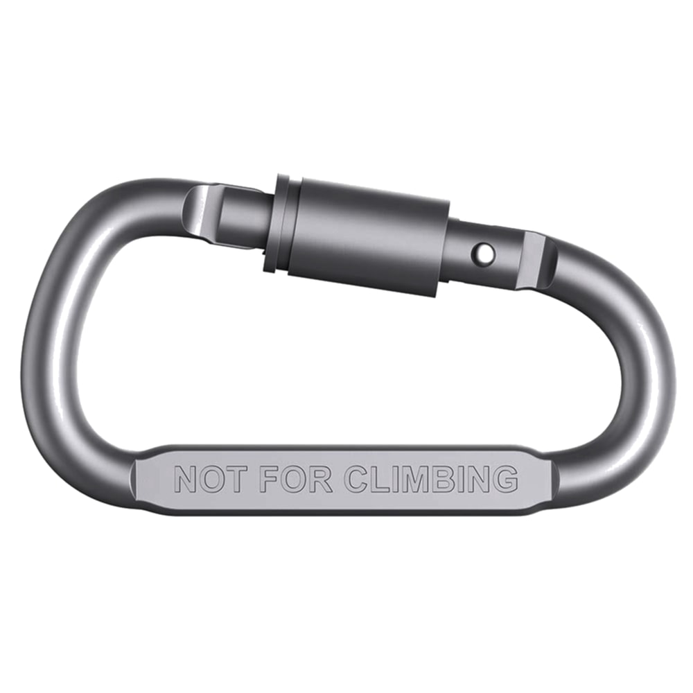 AdventureLock Aluminum Carabiner Clip Set for Keys, Gear & Everyday Carry
