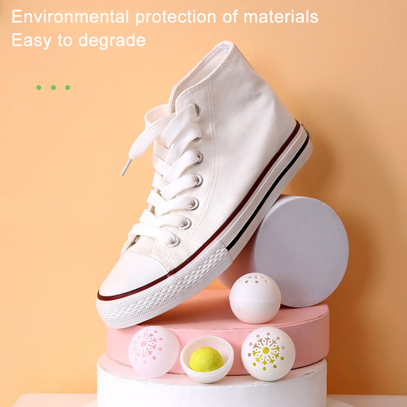 FreshStep Sneaker Deodorizer Balls For Shoes Gym Bags Closets Long Lasting Odor Eliminator 1