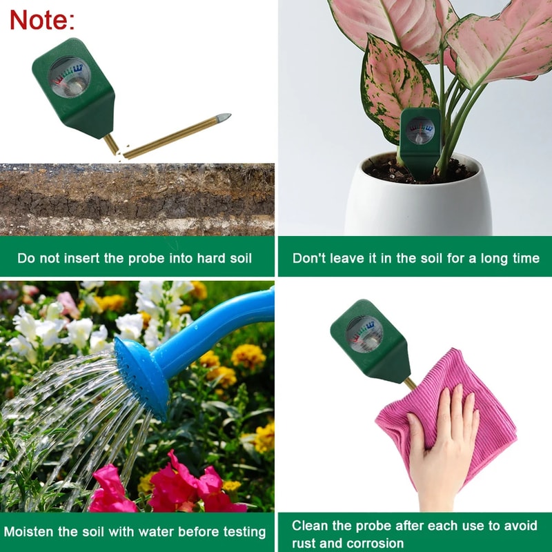 Smart Soil Moisture Meter For Indoor Plants Garden Pots Portable Plant Water Tester 3