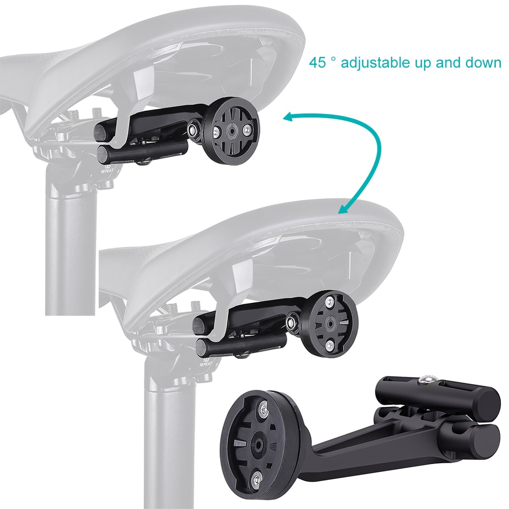 Garmin Varia Saddle Rail Mount Bike Taillight Bracket for Road & MTB Cycling