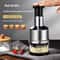 QuickSlice Stainless Steel Manual Food Chopper For Garlic Herbs Nuts Vegetables 1