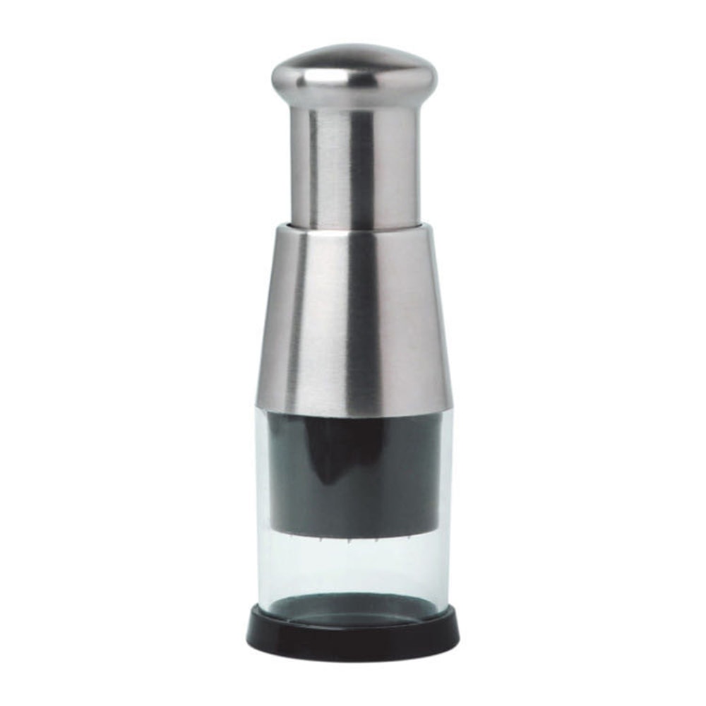 QuickSlice Stainless Steel Manual Food Chopper For Garlic Herbs Nuts Vegetables 0