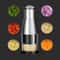 QuickSlice Stainless Steel Manual Food Chopper For Garlic Herbs Nuts Vegetables 3