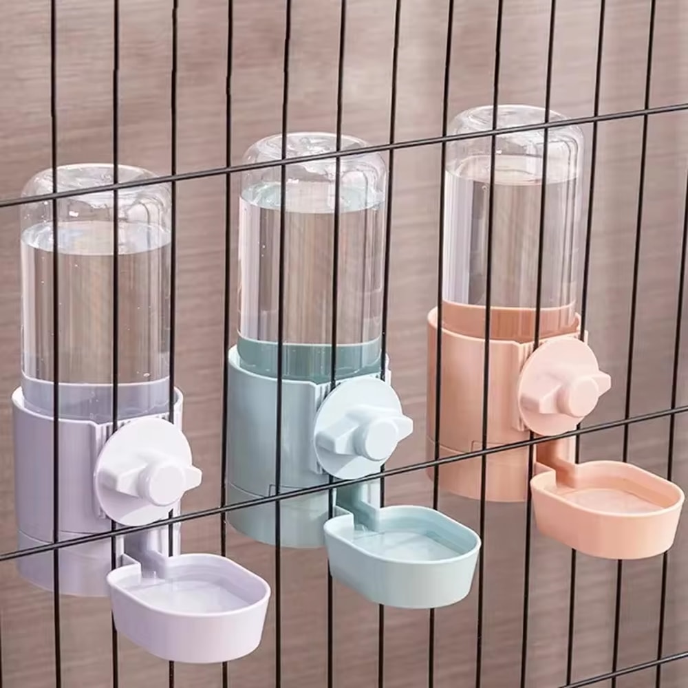 Automatic Bird Water Dispenser For Cage Hanging Parrot Feeder Bottle 1