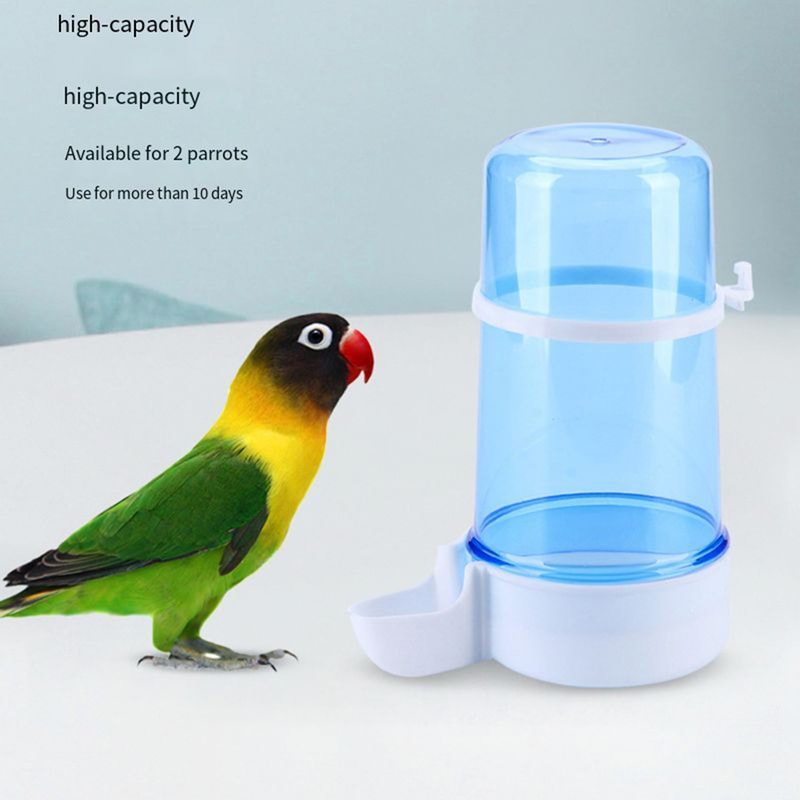 Automatic Bird Water Dispenser For Cage Hanging Parrot Feeder Bottle 2