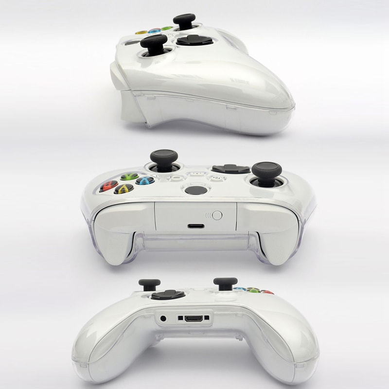Crystal Shield Clear Protective Case for Xbox Series X/S Controller
