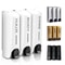 Wall Mounted Shampoo Dispenser Waterproof Refillable Bathroom Soap Dispenser With Clear Window 1