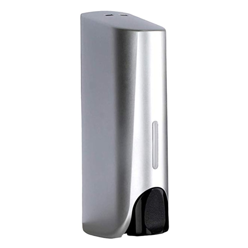 Wall Mounted Shampoo Dispenser Waterproof Refillable Bathroom Soap Dispenser With Clear Window 5