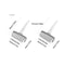 Smooth Lattice Dough Roller Cutter For Pizza Pastry Decorative Baking 5