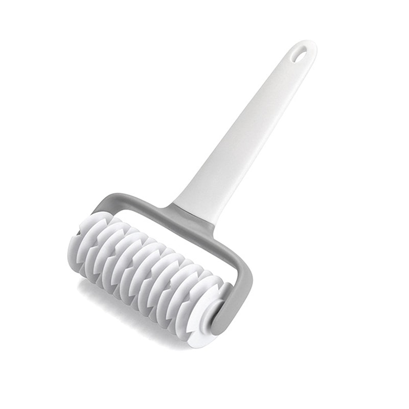 Smooth Lattice Dough Roller Cutter for Pizza, Pastry & Decorative Baking