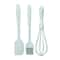 Piece Silicone Spatula Set with Pastry Brush for Baking, Mixing & Non Stick Cooking