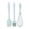 Piece Silicone Spatula Set with Pastry Brush for Baking, Mixing & Non Stick Cooking