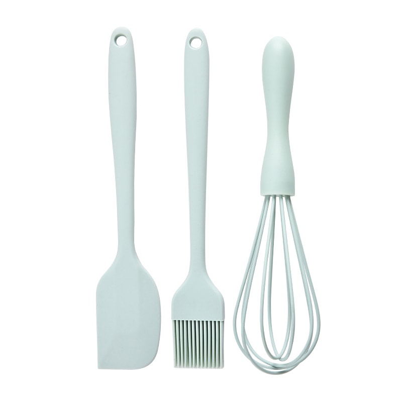 Piece Silicone Spatula Set with Pastry Brush for Baking, Mixing & Non Stick Cooking