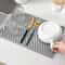 Silicone Drain Mat For Bar Sink And Kitchen Counter Protection 3