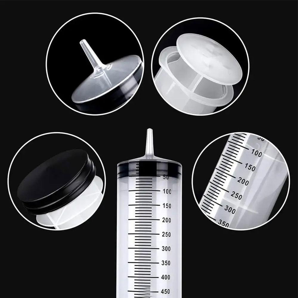 Large Capacity Syringe Pump With Hose For Pet Feeding Hydroponics Fluid Transfer 4