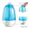 Dual Nozzle Ultrasonic Humidifier & Essential Oil Diffuser for Home, Office & Baby Room