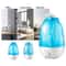 Dual Nozzle Ultrasonic Humidifier & Essential Oil Diffuser for Home, Office & Baby Room