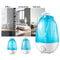 Dual Nozzle Ultrasonic Humidifier & Essential Oil Diffuser for Home, Office & Baby Room