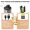 VelvetFoam Rechargeable Milk Frother For Lattes Matcha Coffee Drinks 2