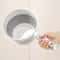 Foldable Water Scoop with Long Handle Durable Thick Plastic Water Dipper for Kitchen & Bathroom