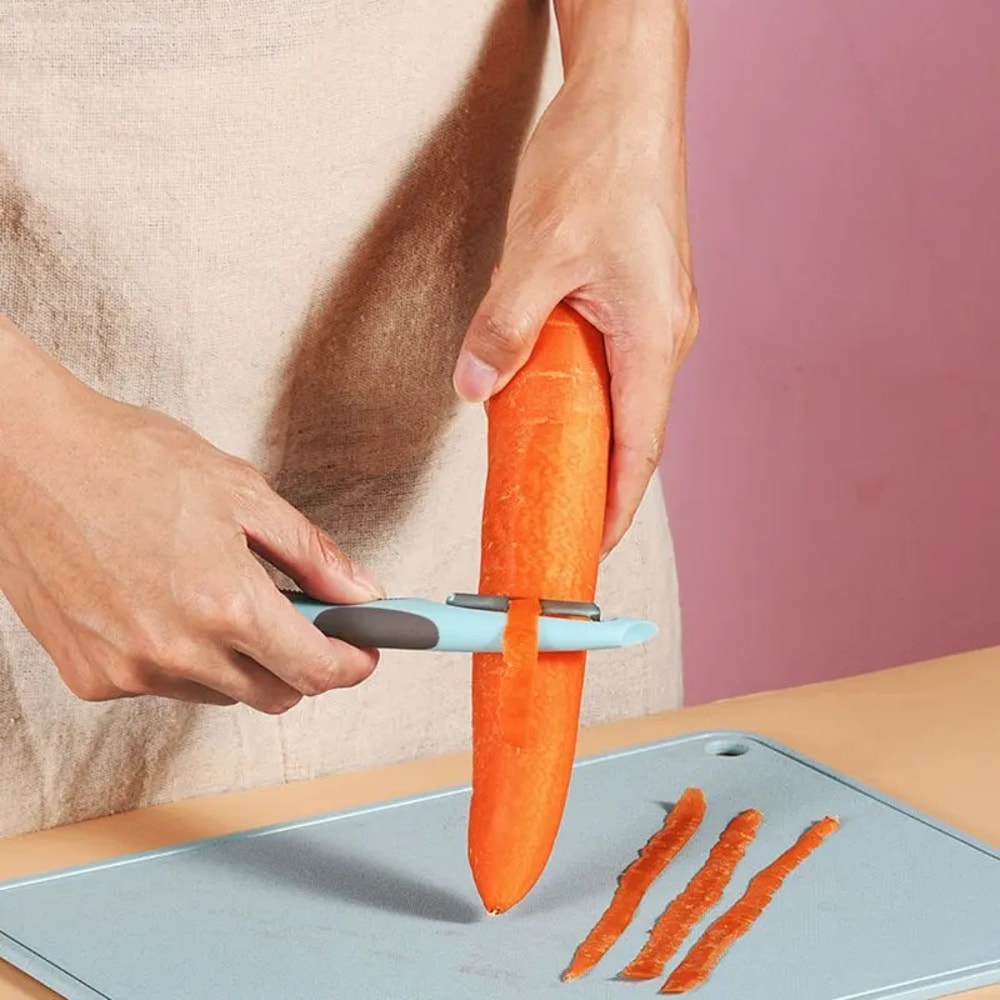 SwiftSlice Stainless Steel Vegetable Peeler Julienne Peeler For Fruits Veggies And Fast Kitchen Pr 1