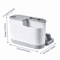 Space Saving Kitchen Cutlery Holder & Cutting Board Organizer Rack