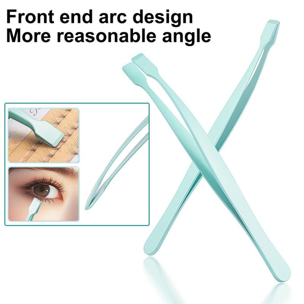 Precision Lash Applicator Tweezers For Cluster Lashes And False Eyelash Extensions 2